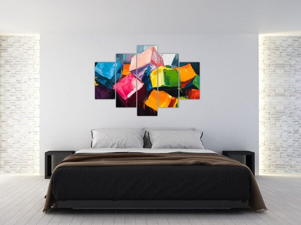 Kép - Színes kockák (150x105 cm)