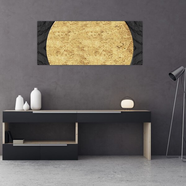 Kép - Arany szerkezet N⁰2 (120x50 cm)