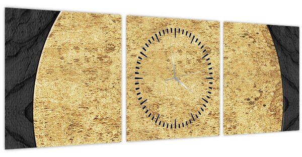Kép - Arany szerkezet N⁰2 (órával) (90x30 cm)