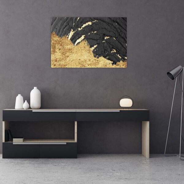 Kép - Arany szerkezet N⁰1 (90x60 cm)