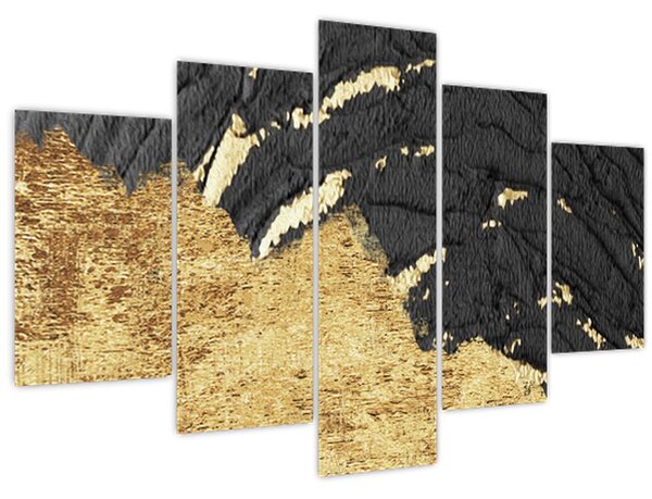 Kép - Arany szerkezet N⁰1 (150x105 cm)