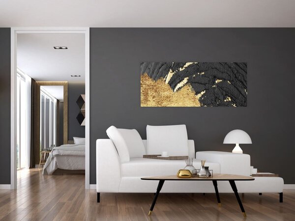 Kép - Arany szerkezet N⁰1 (120x50 cm)