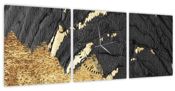 Kép - Arany szerkezet N⁰1 (órával) (90x30 cm)