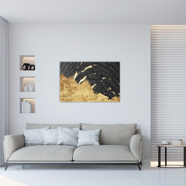 Kép - Arany szerkezet N⁰1 (90x60 cm)