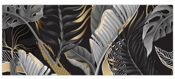 Kép - Arany dzsungel (120x50 cm)