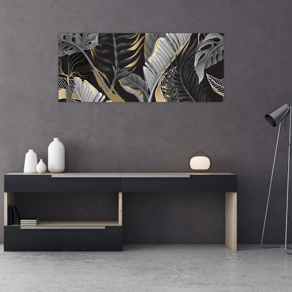 Kép - Arany dzsungel (120x50 cm)