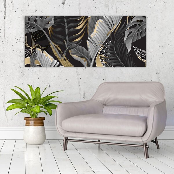 Kép - Arany dzsungel (120x50 cm)