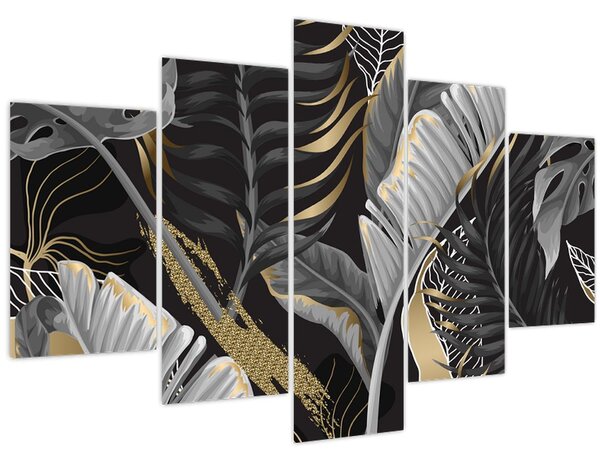 Kép - Arany dzsungel (150x105 cm)