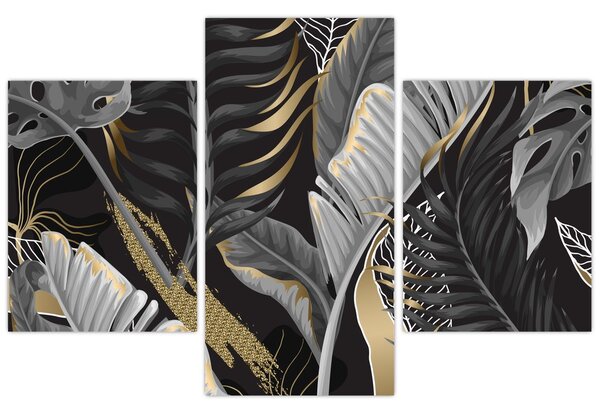 Kép - Arany dzsungel (90x60 cm)