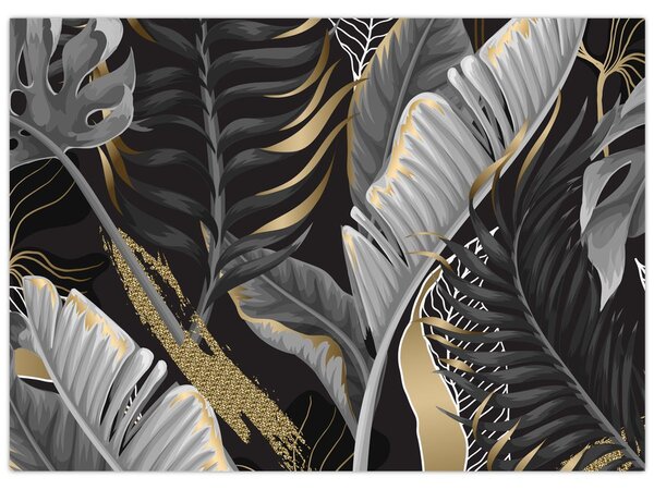 Kép - Arany dzsungel (70x50 cm)