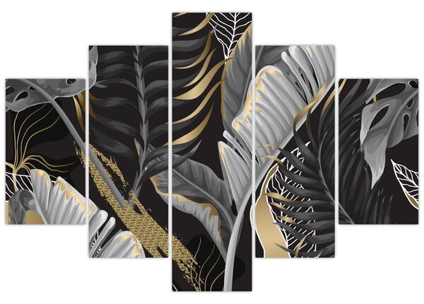 Kép - Arany dzsungel (150x105 cm)