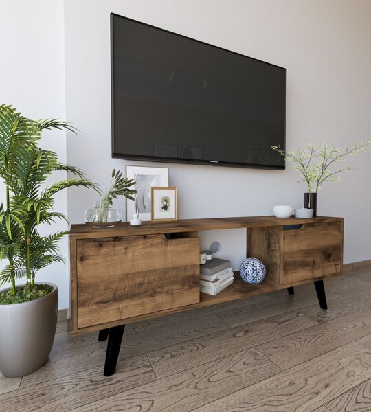 Siena TV-állvány, dió, 139,7 cm