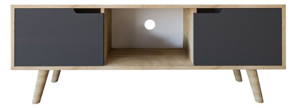 Siena TV-állvány, zafír tölgy-antracit, 139,7 cm