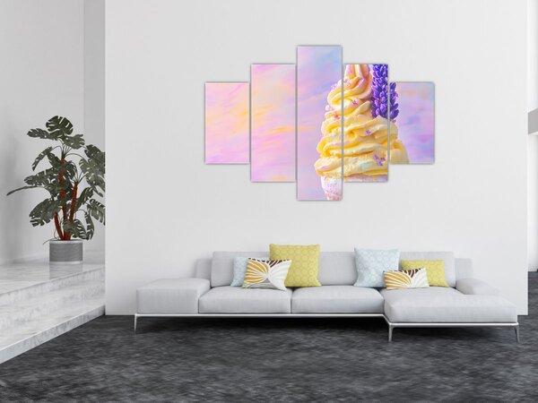 Kép - Levendulás fagylalt (150x105 cm)