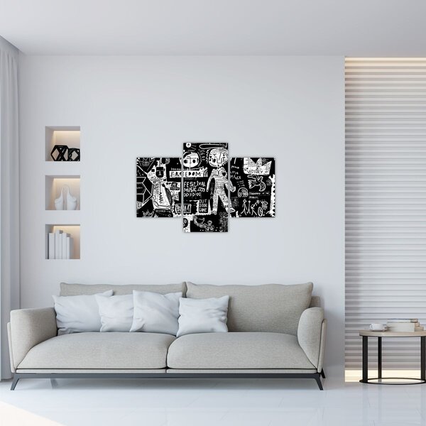 Kép - Graffiti (90x60 cm)