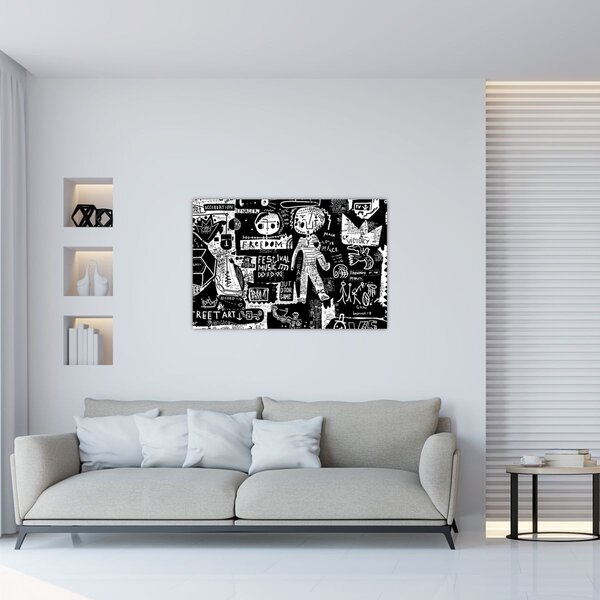 Kép - Graffiti (90x60 cm)