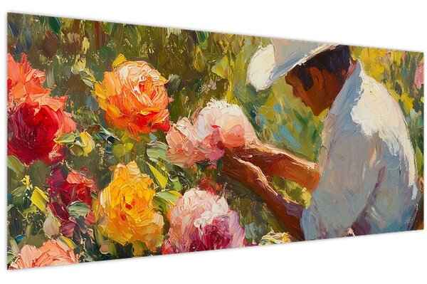 Kép - Kertész (120x50 cm)