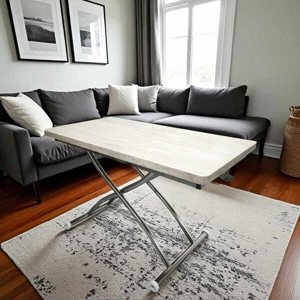 Juppo Ext - Travertine, Chrome