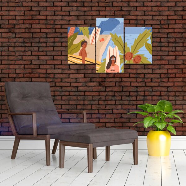 Kép - Élvezd az életed (90x60 cm)