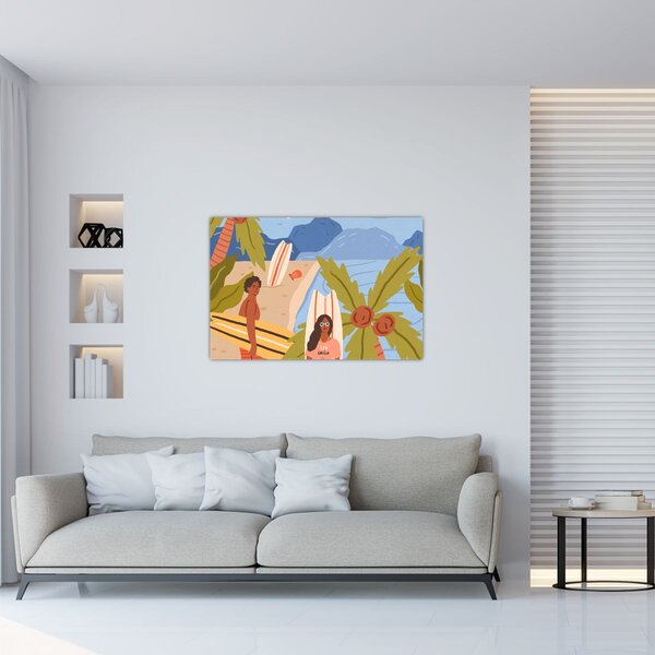 Kép - Élvezd az életed (90x60 cm)