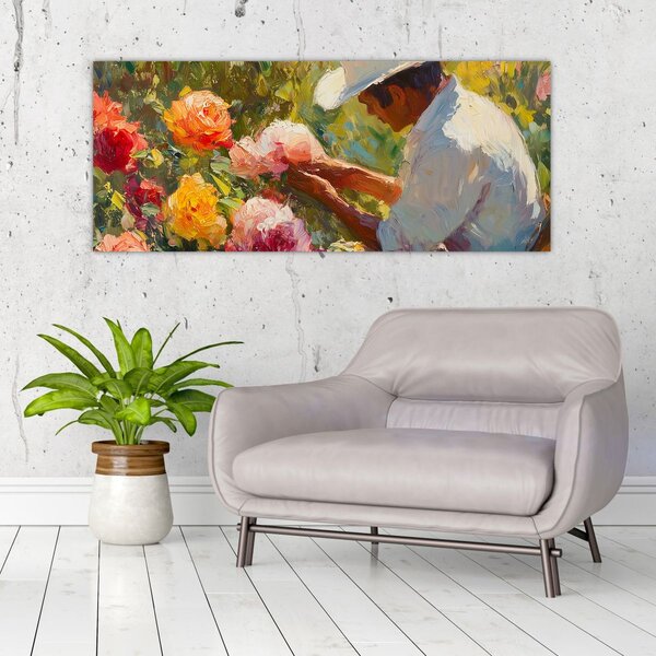 Kép - Kertész (120x50 cm)