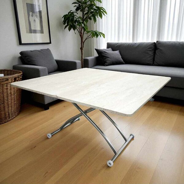 Juppo Ext - Travertine, Chrome