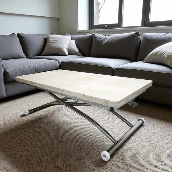 Juppo Ext - Travertine, Chrome