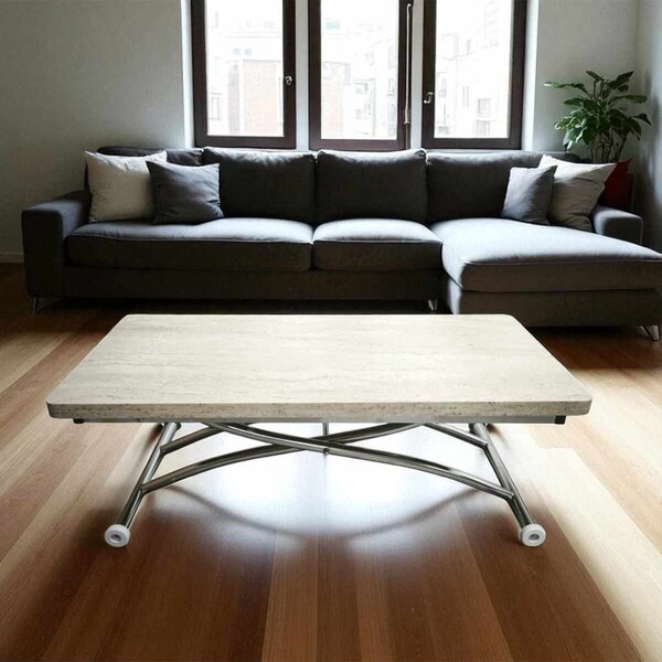 Juppo Ext - Travertine, Chrome