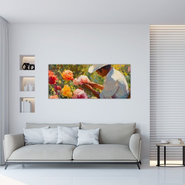 Kép - Kertész (120x50 cm)