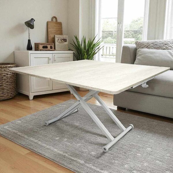 Home Ext - Travertine, White