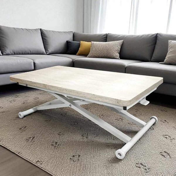 Home Ext - Travertine, White