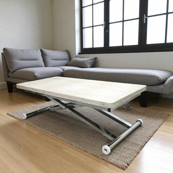 Home Ext - Travertine, Chrome