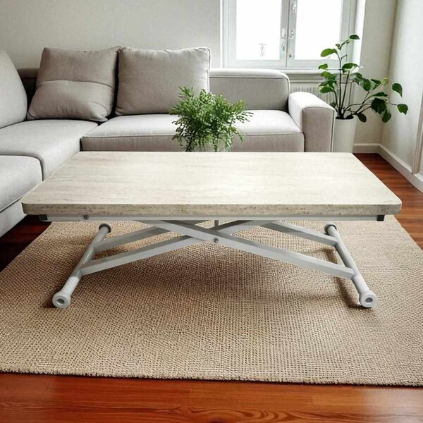 Home Ext - Travertine, White