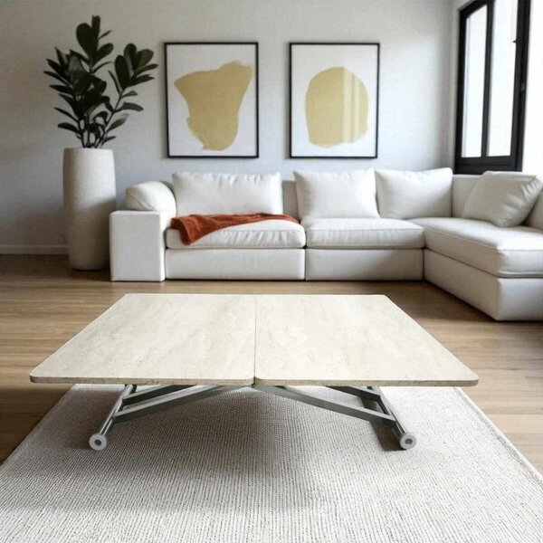 Home Ext - Travertine, Chrome