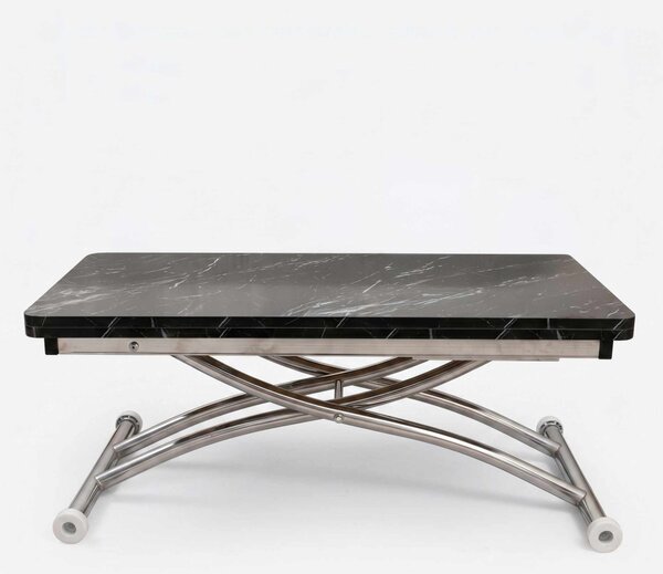 Mini Juppo Ext - Black Marble, Chrome