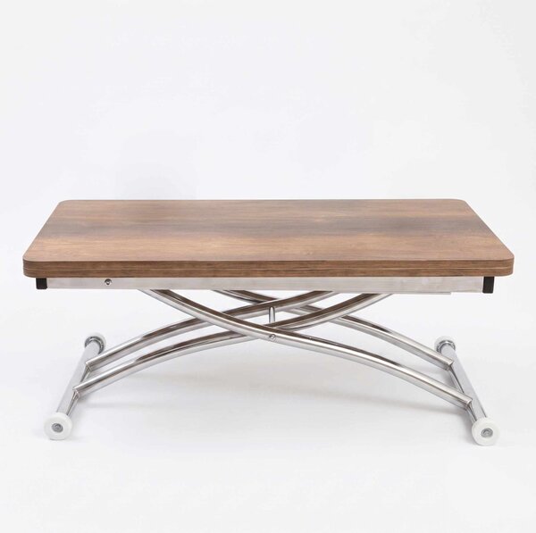 Mini Juppo Ext - Dark Walnut, Chrome
