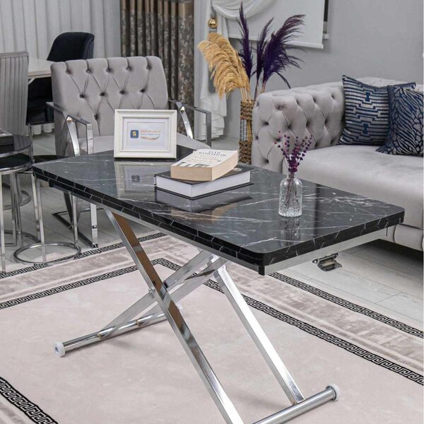 Home Ext - Black Marble, Chrome