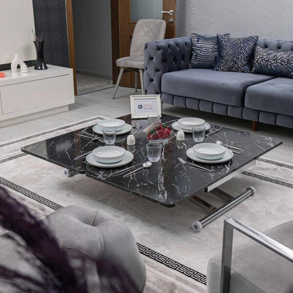 Home Ext - Black Marble, Chrome