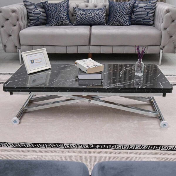 Home Ext - Black Marble, Chrome