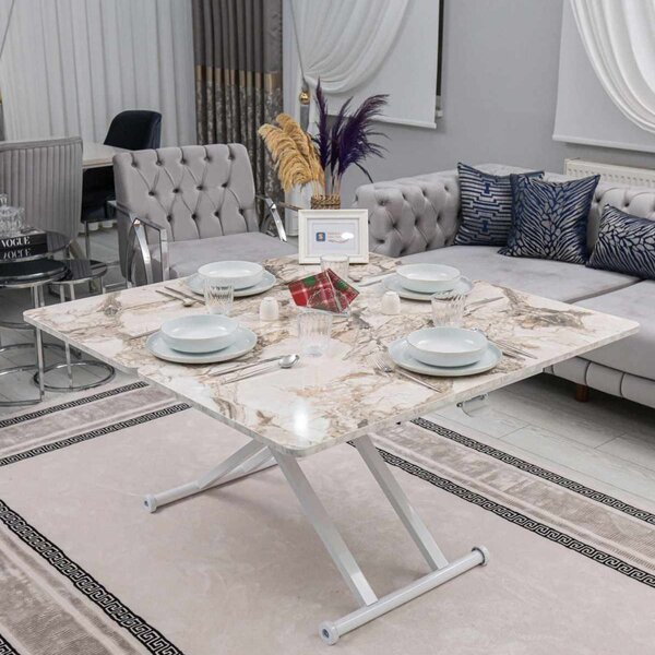 Home Ext - White Marble, White