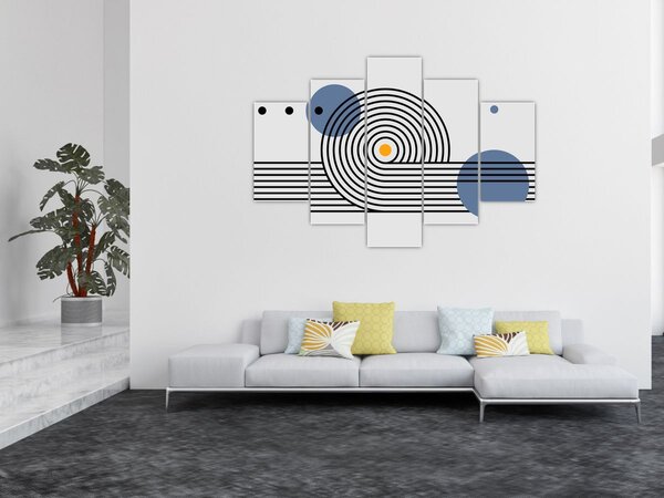 Kép - Minimalista absztrakció N⁰1 (150x105 cm)
