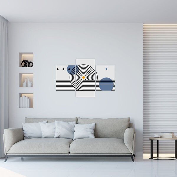 Kép - Minimalista absztrakció N⁰1 (90x60 cm)