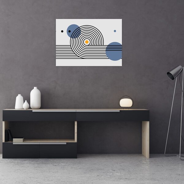 Kép - Minimalista absztrakció N⁰1 (70x50 cm)