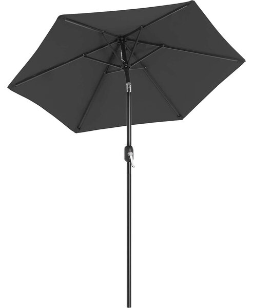 SONGMICS Kerti Napernyő - 200 cm - Szürke