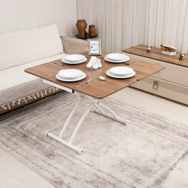 Mini Juppo Ext - Walnut, White