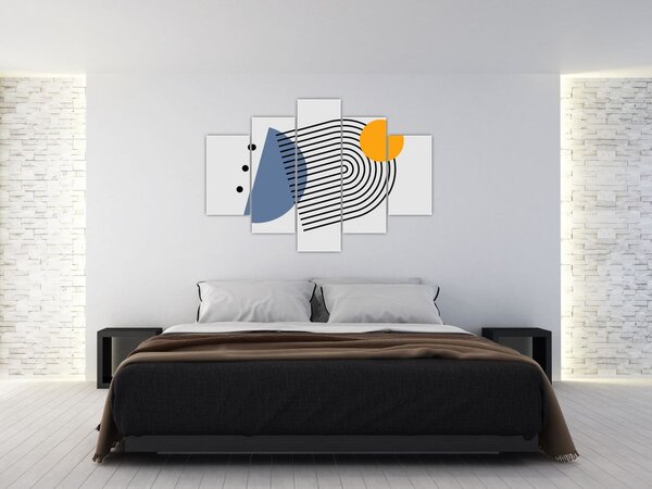 Kép - Minimalista absztrakció N⁰2 (150x105 cm)