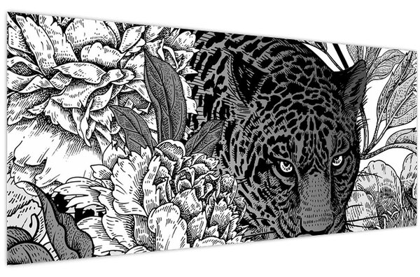 Kép - Egzotikus kert (120x50 cm)