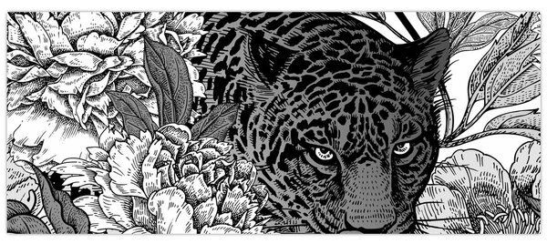Kép - Egzotikus kert (120x50 cm)