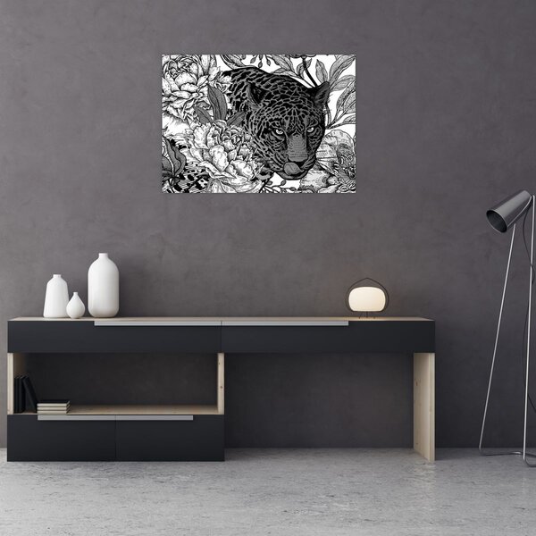 Kép - Egzotikus kert (70x50 cm)