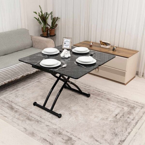 Mini Juppo Ext - Black Marble, Black